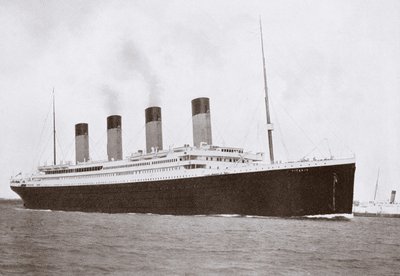 RMS Titanic of the White Star Line by English Photographer